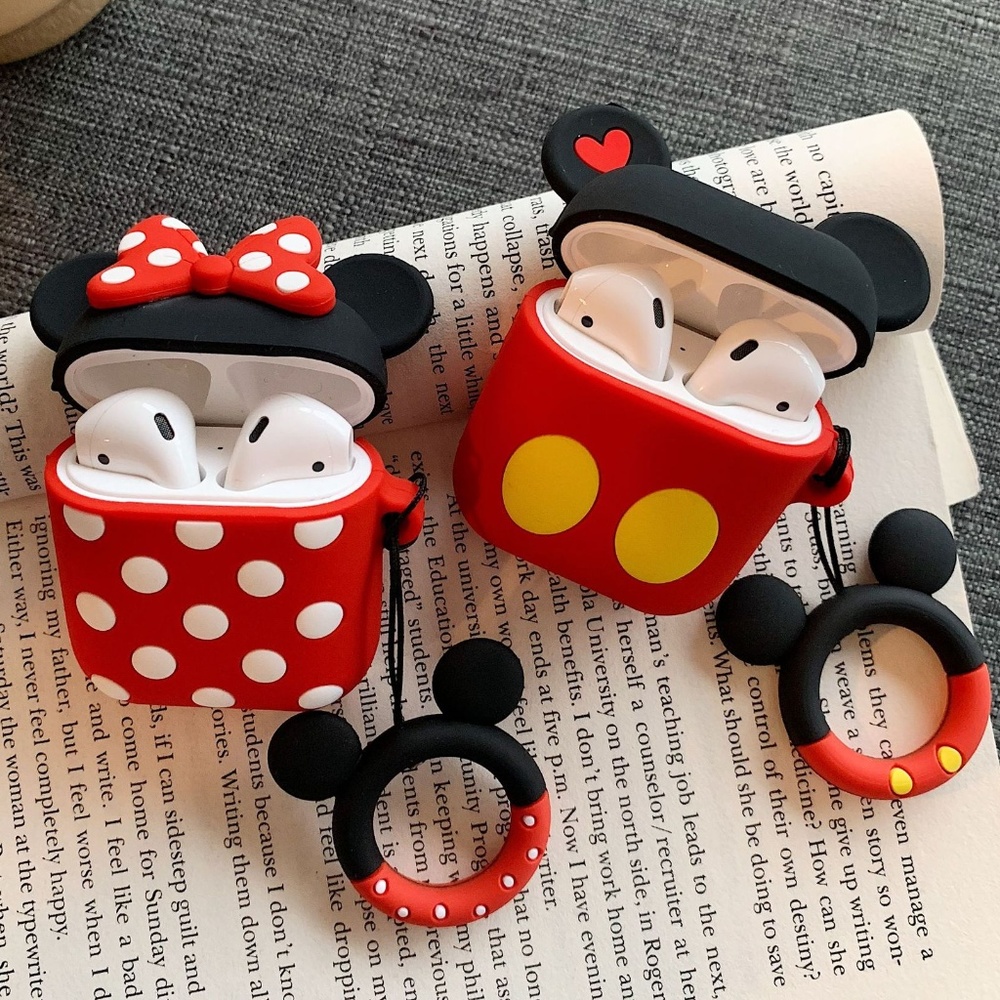 Airpod 1 Airpod 2 Mickey Minnie Case